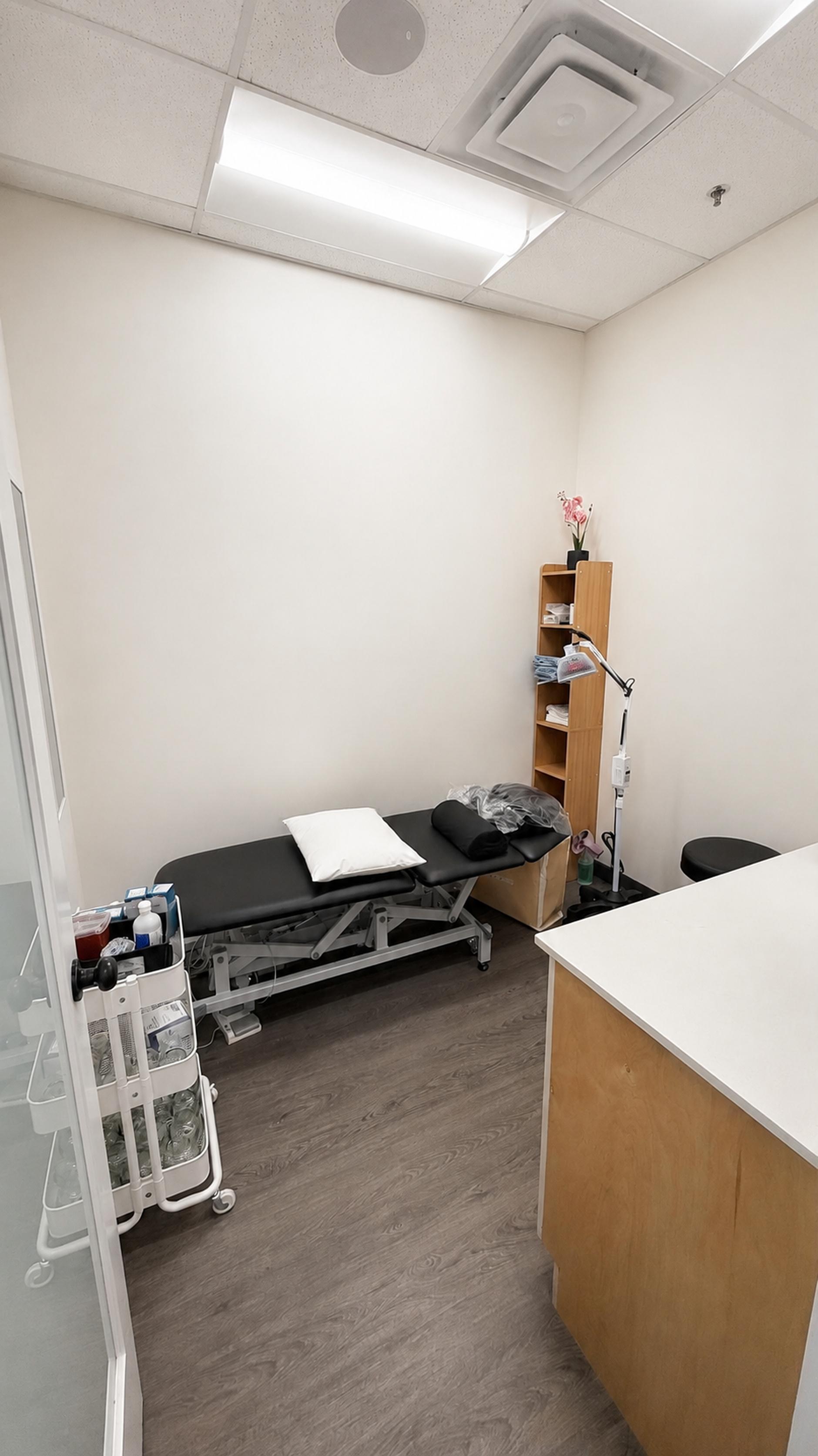 Private treatment room at Nirvana Physio and Rehab