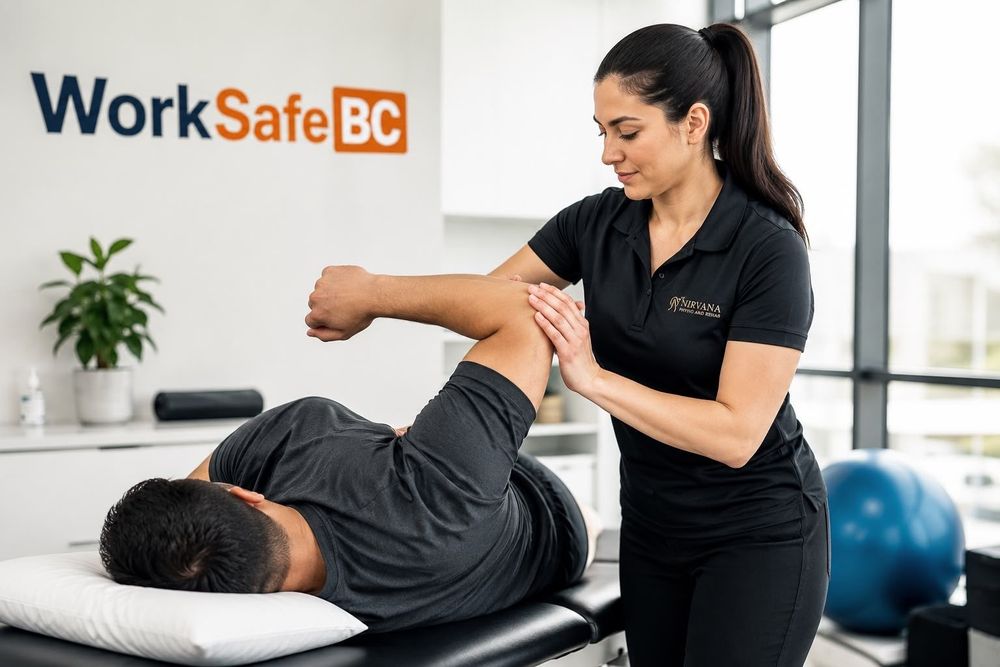 Work conditioning exercise during WorkSafeBC rehabilitation